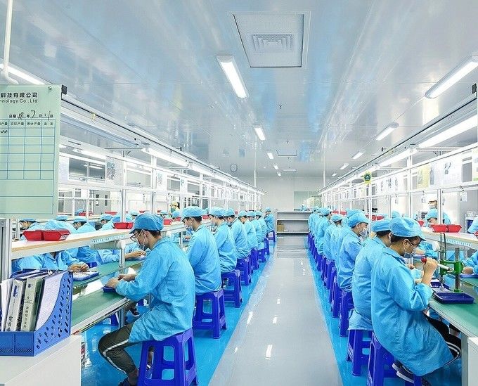 Dongguan Hie Hardware Co., Ltd. Produktionslinie des Herstellers